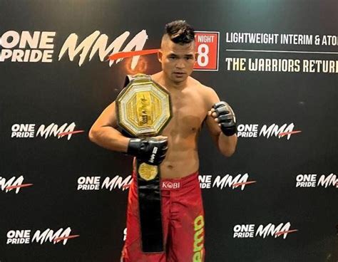 Profil Jeka Saragih Fighter Indonesia Pertama Yang Bakal Dikontrak UFC