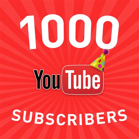 Affordable & effective promotion service on all social networks. We have just reached 1000 YouTube subscribers! | Youtube ...