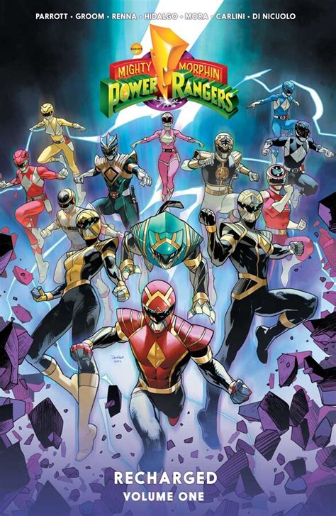 Mighty Morphin Power Rangers Recharged Vol 1 Book By Ryan Parrott