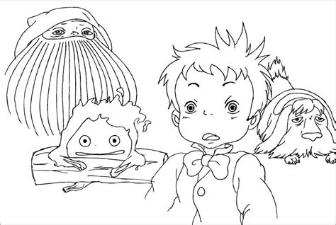 This free coloring page is a great way to help small kids grasp the concept of moving and get excited for their new home. deviantART: More Like oldcrpHowl by arumise | Image a ...