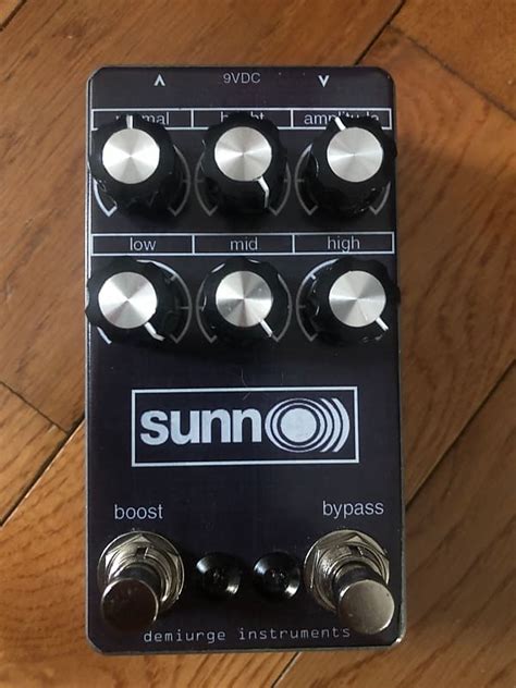 Demiurge Effects Sunn Model T Style Preamp Overdrive Boost Reverb Free Download Nude Photo Gallery