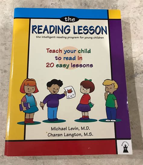 Reading Lesson Teach Your Child To Read In 20 Easy Lessons Hobbies