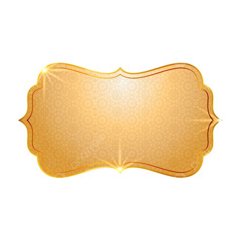 Golden Luxury Text Box Or Title For Wedding Invitation Label Wedding
