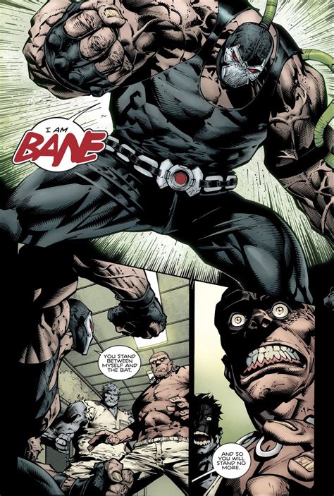 Bane Vs Arkham Asylum Inmates Rebirth Dc Comics Artwork Bane