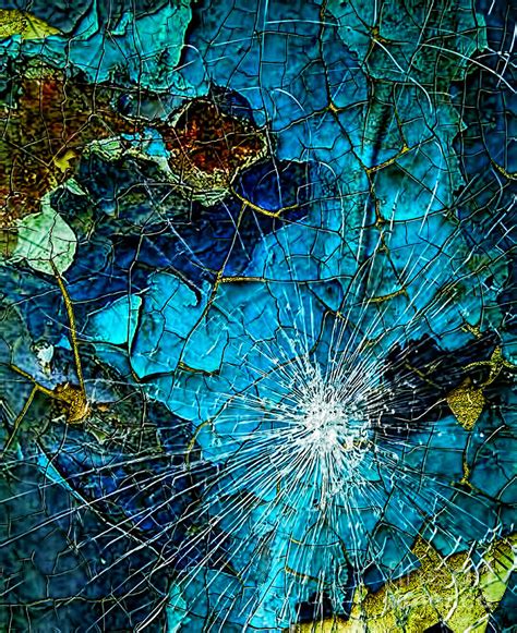 Shattered Glass Digital Art By Diana Mary Sharpton