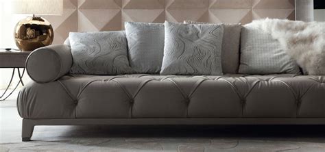 Giorgio Collection Living Room Sofas Storm Grey Leather Exclusive