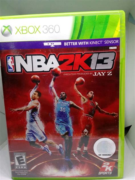Nba 2k13 Xbox 360 Game Fair Condition Has A Decent Amount Of Scratches