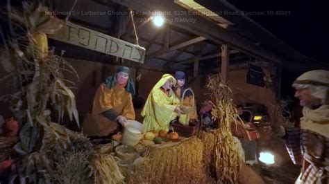 2016 Living Nativity Immanuel Ev Lutheran Church Youtube