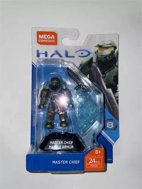 Mega Construx Halo Master Chief Mark V Armor Figure Series 8 Fvk24 New