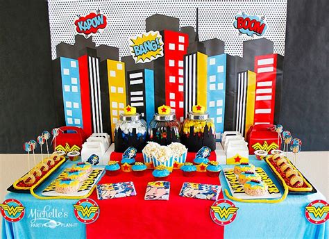 4ft X 25 Ft Superhero Backdrop Superhero Party Etsy