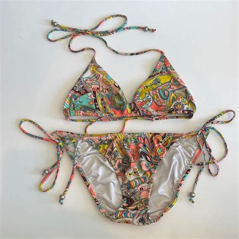 Shoshanna Swim Shoshanna Paisley Multicolored Bikini Poshmark