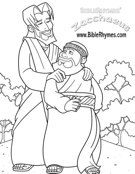 Zacchaeus Coloring Pages Jesus 126 Free Printable Coloring Pages