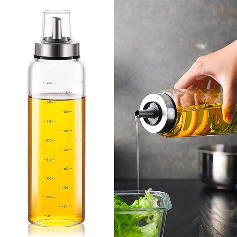 Olive Oil Dispenser Bottle 17 Oz Olive Oil Dispenser Cruet Stainless