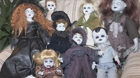 New Brunswick Woman Gives Porcelain Dolls A Creepy Halloween Makeover