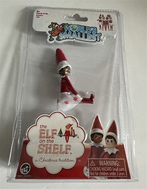 Worlds Smallest The Elf On The Shelf Girl Dark For Sale