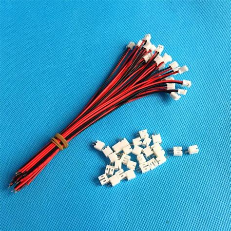 50 Sets Mini Micro Jst 20mm Ph 2 Pin Connector Plug With Wires Cables