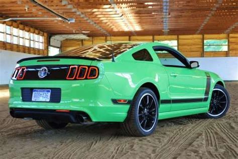 The Rear End Of The 2013 Ford Mustang Boss 302 Torque News
