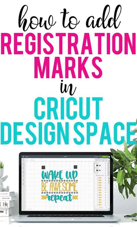 How To Add Registration Marks To A Multi Color Design In Cricut Design