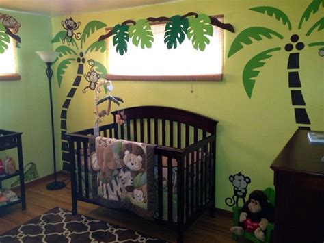 Jungle Baby Nursery Design Ideas Decorative Bedroom Baby Nursery