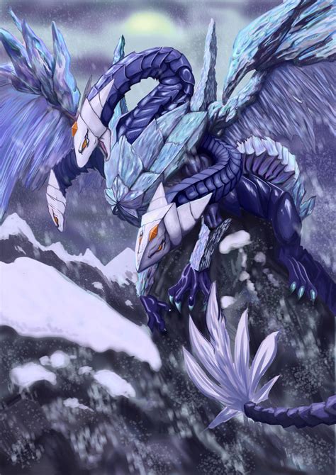 Trishula Dragon Of The Ice Barrier By Aliceblades On Deviantart