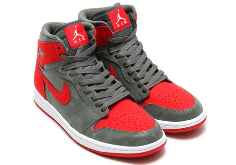 Nike air force кроссовки (аир форсы). Air Jordan 1 "Camo" Adds Red To The Roster - Air Jordans ...