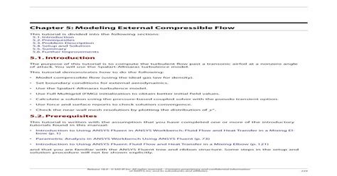 Chapter 5 Modeling External Compressible Flow Pdf Document