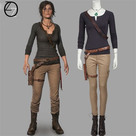 Lara Croft Cosplay Costume Game Tomb Raider Cosplay Lara Croft Costumes
