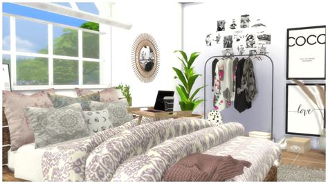 Sims 4 Cc Boho Bedroom