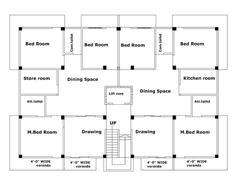 4 Storey School Building Floor Plan Dwg Best Design Idea