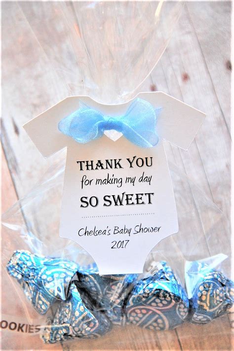 This was a gift for a baby shower, and the recipients just loved it. 10 tags ~ Thank you for making my day so sweet ~ Baby Shower Favor Tags ~ Custom Gift Labels ...