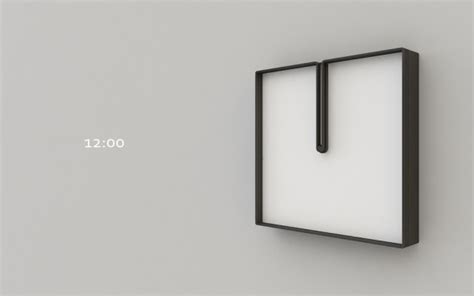 I have no suitable case. Frame Clock by Nazar Sigaher - Rotating Square Clock - Homeli