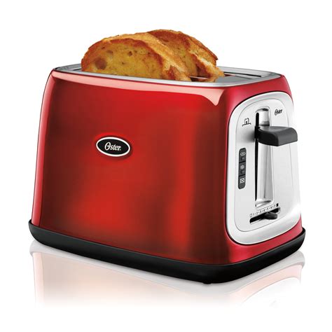 Oster 2 Slice Extra Wide Slot Toaster Metallic Red Tssttrjb07 033