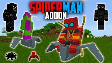 Spiderman Addon - Universe Bedrock