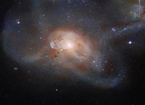 Hubble Space Telescope Captures Multi Armed Galaxy Merger 520 Million