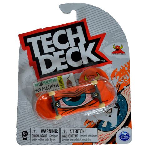 Fingerboard Tech Deck Toy Machine Mad Eye Orange