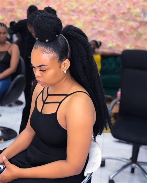 The newborn colors search incredible and clean on this bit here we have collected the best and most beautiful short hairstyles for african american women. Zumba Hair Beauty on Instagram: "•Afro pondo R400 •Makeup ...