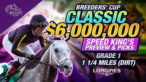 Grade 1 Breeders Cup Classic Preview And Picks 11th Race Saturday 115