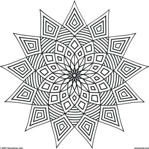 Optical Illusion Coloring Pages For Adults At Free