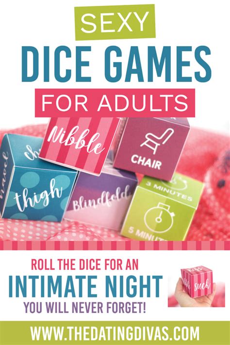 Sexy Dice Game For Adults Diy The Dating Divas