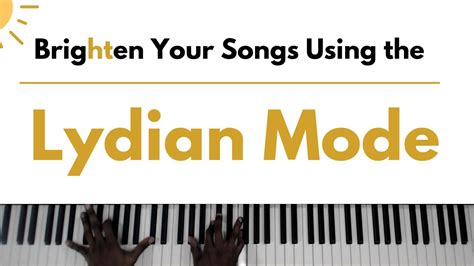 How To Use The Lydian Soundlydian Scale To Improvise On The Piano