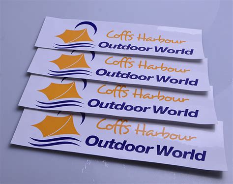 Printed Transparent Pvc Uv Resistant Water Proof Sticker Decal