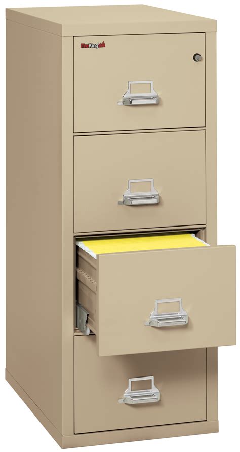 Fireking's fireproof file cabinets can help prevent catastrophes by providing a high level of advanced filing concepts offers all types of fireproof file cabinets from fireking, providing you a. 4 Drawer Fireproof Vertical File Cabinet | FireKing 4-1831-C