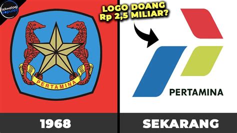 Logo Termahal Di Dunia Perubahan Logo Dan Harga Pertamina Dari Masa