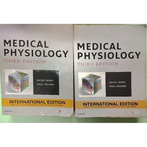 Boron And Boulpaep Medical Physiology 3rd Edition Shopee Philippines