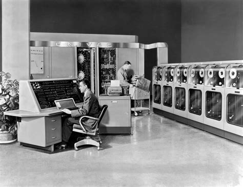 • invented by howard h. UNIVAC was a stored-program computer that had 5,400 vacuum ...