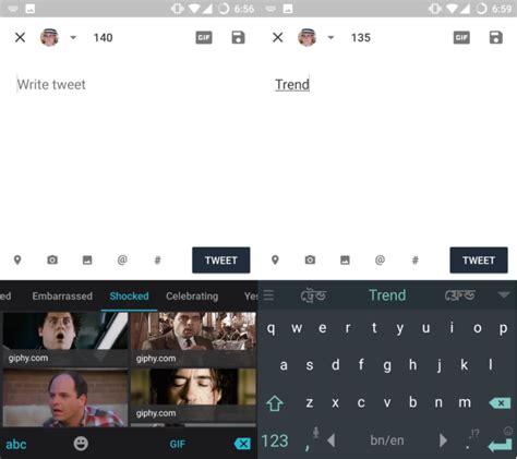 Swiftkey Beta For Android Update Brings  Support Hashtag Prediction