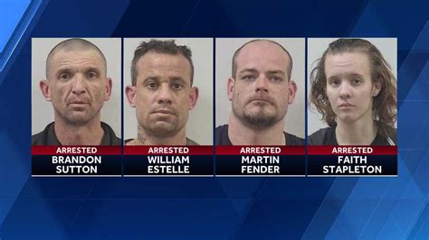 Four Arrested In Narcotics Investigation In Mills County
