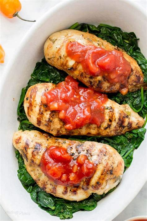 It's perfect for your summer bbq. Lime Marinated Mango Habanero Chicken - Plating Pixels