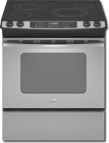 Best Buy Whirlpool 30 Self Cleaning Slide In Electric Convection