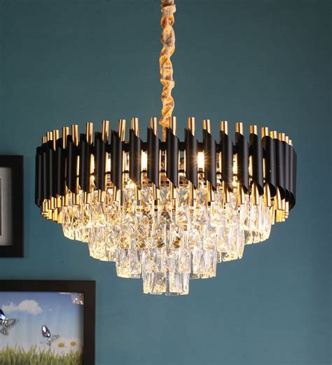 Buy Oscuro Black Crystal Chandelier By Stello Online Empire